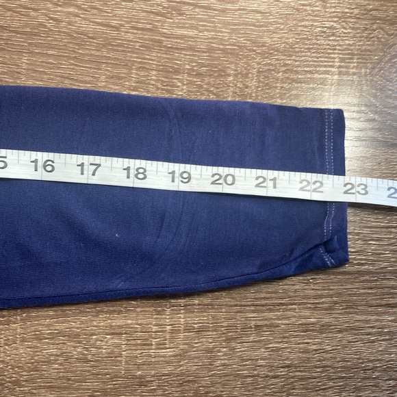 EUC Womens Blue Michael Stars Rayon Spandex Mix Large Blouse - Picture 6 of 8